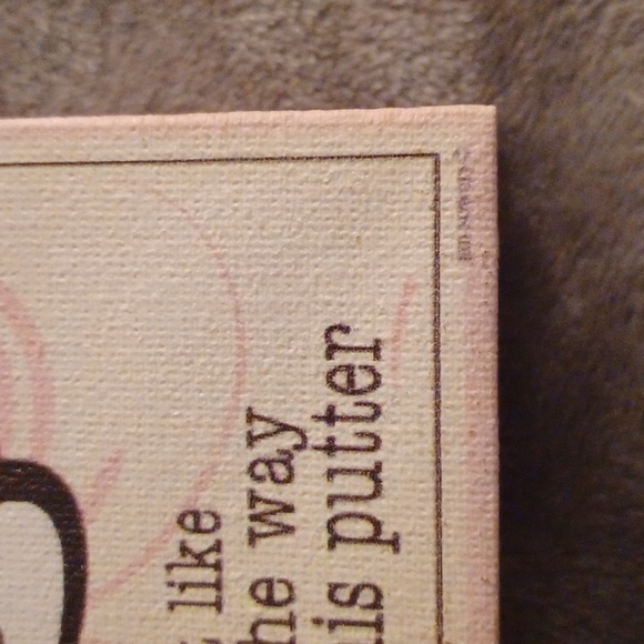 NEW MY HUSBAND TRIED TO TEACH ME GOLF.. BUT HE DIDNT LIKE THE WAY I HELD HIS PUT - Picture 2 of 4